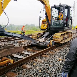 Offre Spéciale d'excavatrice sur chenilles de changeur de dormeur de machine d'entretien de voie ferrée à vendre - Product Image 4