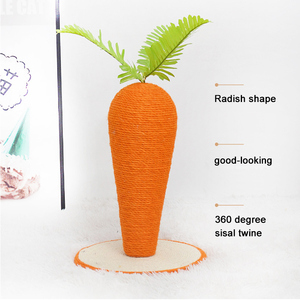 New Pet Supplies Sisal <strong>Cat</strong> <strong>Climbing</strong> <strong>Frame</strong> Scratching <strong>Cat</strong> Toy Scratching Claws Scratching Carrot <strong>Cat</strong> Scratching Board - Product Image 2