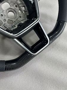 Nouveau volant en fibre de carbone pour Audi <span class=keywords><strong>A6</strong></span>/A7/A8 <span class=keywords><strong>Etron</strong></span> GT, améliorations OE 4N0419091 - Product Image 3