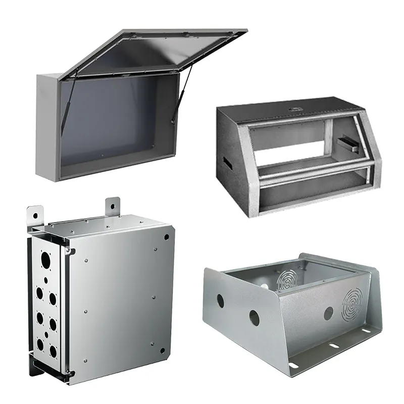 Custom Laser Cutting Service Aluminum Stainless Steel Sheet Metal Case Box Enclosure Fabrication