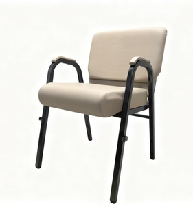 Sillas de Iglesia de Cuero PU con Reposabrazos - Asientos Ergonómicos para Culto - Product Image 2