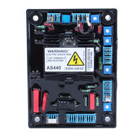 Regulator Tegangan Otomatis AVR SX440 SX460 AS440 Berkualitas Tinggi untuk Generator Tanpa Sikat 10KW-50KW, Suku Cadang Generator Diesel Bensin