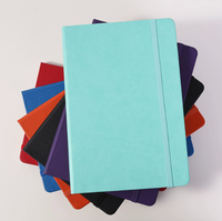 Libreta de Negocios A5 de Cuero PU con Banda Elástica, Diseño de Alta Calidad