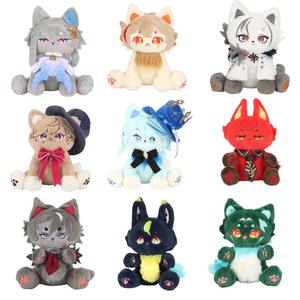 25-30CM Popular juego de dibujos animados de juguete de peluche Genshin Tighnari Furina Lyney Neuvillette figura de gato Kawaii Anime lindo muñeco de peluche regalo - Product Image 2