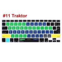 Couverture de clavier en silicone pour clavier de raccourcis PS Serato DJ VIM, compatible avec Macbook Pro 13 15 17