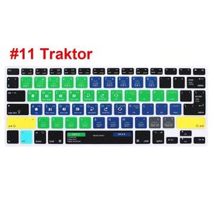 แผ่นซิลิโคนปิดคีย์บอร์ดสำหรับ PS Serato DJ VIM พร้อมปุ่มลัด สำหรับ Macbook <span class=keywords><strong>Pro</strong></span> 13 15 17 - Product Image 3