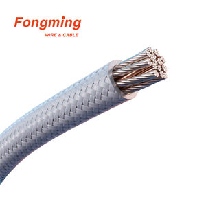 Câble haute température 350 ° Câbles chauffants électriques en gros, câbles flexibles tressés en <span class=keywords><strong>fibre</strong></span> de verre pour fournitures industrielles - Product Image 2