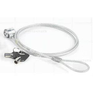 Pingcool Laptop Computer <b>Lock</b> 1.2m Stainless Steel Cut Resistant With 2 <b>Keys</b> For Notebook Security - Product Image 3