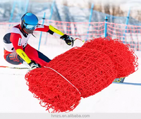 Filet de sécurité robuste pour piste de ski en PE/Nylon, imperméable, type panoramique, certifié CE, barrière de protection pour station de ski