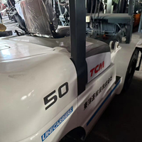 Harga Pabrik Supplier China Kondisi Bagus Forklift Diesel TCM FD50 Bekas Kapasitas 5 Ton untuk Penanganan Kargo Pelabuhan