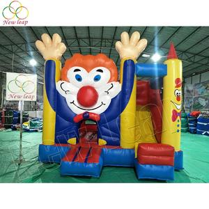 Tobogán combinado de <span class=keywords><strong>Casa</strong></span> de rebote inflable de PVC payaso con soplador de aire - Product Image 4