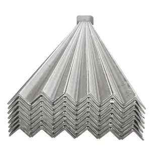 Barra de ángulo de hierro, ranurado, perforado, laminado en caliente, tamaño 100x100x5, ángulos de acero galvanizado