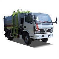 Camion compacteur à chargement latéral Dongfeng Furiika Diesel avec benne de déchargement et véhicule de collecte de déchets en provenance de Chine