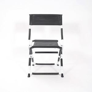 Portable <b>Outdoor</b> Camping Chair with <b>Waterproof</b> <b>Cushion</b> Foldable Iron Frame Lightweight Backrest - Product Image 1