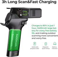 Pemindai 3D Creality Otter Lite dengan Akurasi 30fps dan Resolusi 0.05mm, Dilengkapi Wi-Fi, Antarmuka USB, Produk Stok