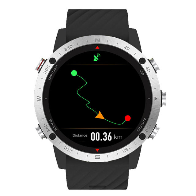Sunroad Black Stealth Style G5 Pro Smart Watch Built in Gps Navigation 50m Water Resistant for Professional Athletes Wholesale