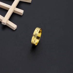 JXX Venta al por Mayor de Anillos de Latón con Baño de Oro de 24k, Diseño Simple, Joyería para Mujer, Anillos Indios al por Mayor, Anillo de Clase para Mujer - Product Image 3