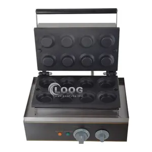 Professional Snack Equipment Commercial 8 Holes Waffle Make Machine Waffle Cups Baker Egg Tart Maker Suppliers