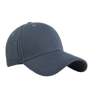 Gorra de Béisbol Unisex Azul Oscuro, Gorra de Algodón Twill con Visera, Transpirable, para Uso en Exteriores - Product Image 1