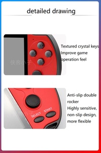 Console de jeu portable, version améliorée X7, écran HD de 4,3 pouces, rétro, nostalgie, 8 Go, lecteurs de jeux portables pour enfants - Product Image 5