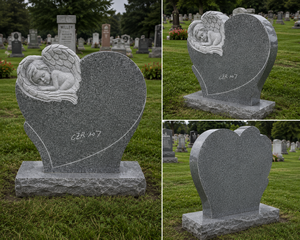 Cemetery Cheap Price Granite Children <b>Memorial</b> Monuments Headstones - Product Image 4
