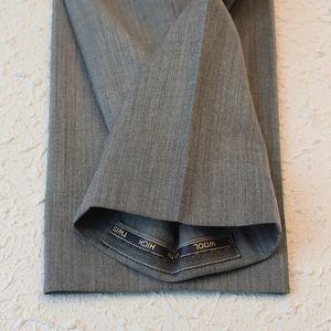 MTM classico stile Business <span class=keywords><strong>pantaloni</strong></span> di lana a metà vita <span class=keywords><strong>su</strong></span> <span class=keywords><strong>misura</strong></span> <span class=keywords><strong>pantaloni</strong></span> da abito formale in lana per sartoria - Product Image 4