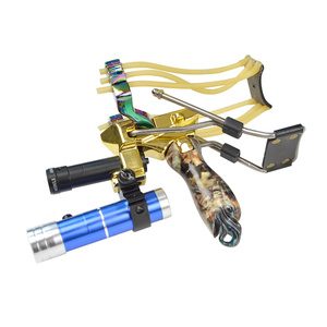 屋外の競争力のある狩猟魚のパチンコ強力な輪ゴムのパチンコ狩猟パチンコ - Product Image 4