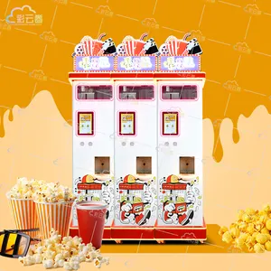 Caiyunjuan Popcorn Vending Machine Card Payment Supplier Self Service Popcorn Vending Machine Dealers