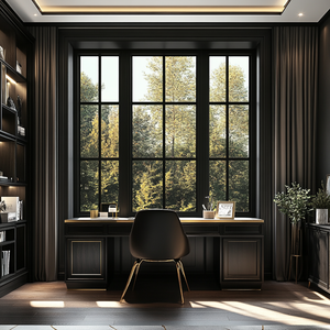 Gril de fenêtre de sécurité rétractable antivol à cadre en acier Design décoratif avec caractéristiques de sécurité fixes en aluminium - Product Image 4