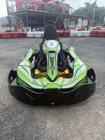 EGS 160cc para Motor de 4 Tiempos, Go Kart con Pedales para Exteriores, con Gasolina, Velocidad Máxima de 40 km/h, Capacidad de Carga de 200 kg para Adultos y Niños