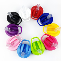 Nouvelle tendance, bouteille en plastique transparente de 24 oz/700 ml, bouteille d'eau de sport en plastique, bouteille d'eau de sport portable avec logo personnalisé