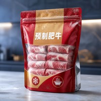 Op maat gemaakte logo bedrukte, food grade, hoogwaardige hersluitbare zip pouch anti-condens plastic zak voor verpakking van vers fruit, groenten en producten