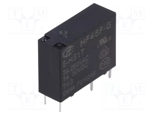 Nuevo Relé Original HF46F-G/5-HS1T - 5V 7A SPST para Montaje en PCB - Product Image 3