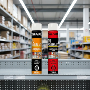 Espuma de Poliuretano OEM de 750 ml, Espuma de Expansión Líquida para Aislamiento, Espuma de Poliuretano de Celda Cerrada en Aerosol para Unir <span class=keywords><strong>Elementos</strong></span> de Construcción - Product Image 5