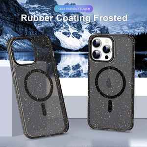 Dernière coque de téléphone sans fil en PC mat pour iPhone 11 12 13 14 15, coque de téléphone magnétique antichoc pour iPhone 14 Pro Max - Product Image 5