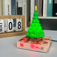Árbol de Navidad Artificial de Sobremesa, Árbol de Navidad Flotante con Levitación Magnética para Niños, Decoraciones para Mesa de Fiesta en Casa