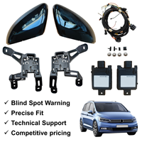 Système d'assistance au changement de voie et de détection d'angle mort Side Assist pour Touran avec capteurs radar BSD