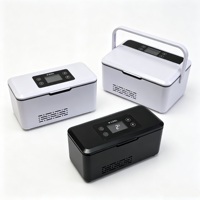 Boîte de refroidissement pour peptides alimentée par batterie 7800 mAh, écran tactile, support pour flacons, mini-refroidisseur portable, étui de stockage pour flacons de peptides de 3 ml