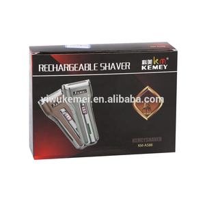 Afeitadora Eléctrica Recargable Manual <span class=keywords><strong>Kemei</strong></span> KM-A588 para Rostro, Mini Afeitadora Eléctrica Económica al por Mayor - Product Image 5