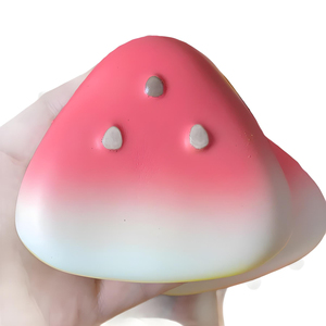 Watermelon <b>Squishy</b> Toy Soft Slow Rebound Fruit Stress Ball Food Play Squeeze Toy Stress Relief Toy - Product Image 1