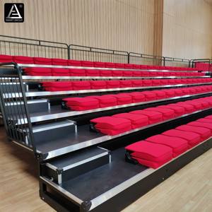 Gradas retráctiles automáticas móviles <span class=keywords><strong>de</strong></span> 6 filas, gradas retráctiles <span class=keywords><strong>para</strong></span> interiores, gradas <span class=keywords><strong>para</strong></span> gimnasio, gradería, asiento, telescopio, grada - Product Image 3