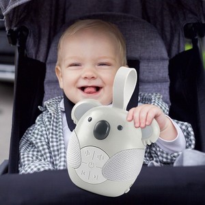 Machine à bruit blanc portable moderne TUODI <span class=keywords><strong>Koala</strong></span> Animal en ABS avec sons de musique, minuterie 30-60-90S, piles AAA et <span class=keywords><strong>veilleuse</strong></span> - Product Image 6