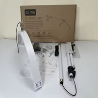 Lampu Plafon LED Modern TUOLUN, Lampu Isi Fotografi Setengah Bulan untuk Barbershop, Bulu Mata, Kuku, Tato, Kecantikan