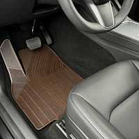 Tapis de voiture en caoutchouc latex Tesla Model Y 2025, ensemble complet, imperméable, résistant aux taches, protection toutes saisons