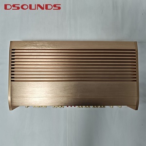 Amplificateur de <span class=keywords><strong>voiture</strong></span> HiFi haut de gamme <span class=keywords><strong>6</strong></span> <span class=keywords><strong>canaux</strong></span> en or avec amplificateur de <span class=keywords><strong>voiture</strong></span> classe AB 150W*6CH à gamme complète avec son de qualité supérieure pour l'audio automobile - Product Image 4
