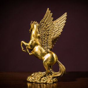 Cheval en laiton massif, décorations artisanales personnalisées, pour la maison et le bureau, vente en gros, usine directe - Product Image 5