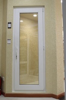Portes de chambre et de toilettes en alliage d'aluminium de style européen avec isolation thermique pour hôtels et villas