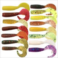 Appâts souples en gros, leurres de pêche en caoutchouc souple, leurres souples lumineux à queue fourchue, plastisol liquide pour leurres souples, leurres souples artificiels
