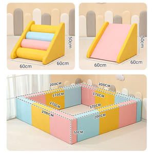 Set di Giochi Morbidi con Blocchi di Schiuma Durevoli e Piscina di Palline per Bambini - Product Image 5