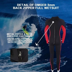 Vente en gros Combinaisons complètes de plongée en néoprène SBR <span class=keywords><strong>Surf</strong></span> 3MM avec logo personnalisé Combinaisons pour hommes personnalisées - Product Image 5